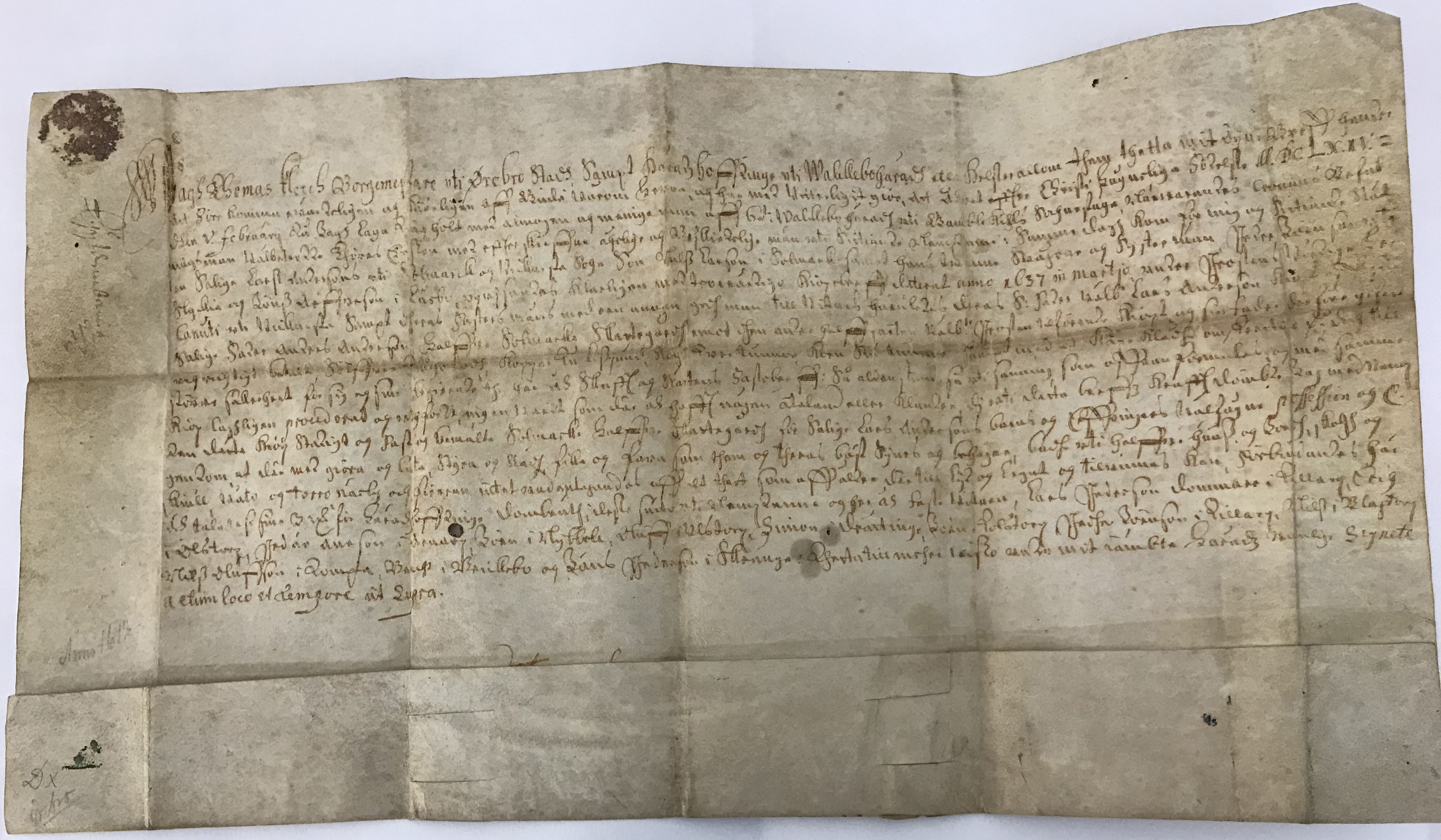 Solmark 1664