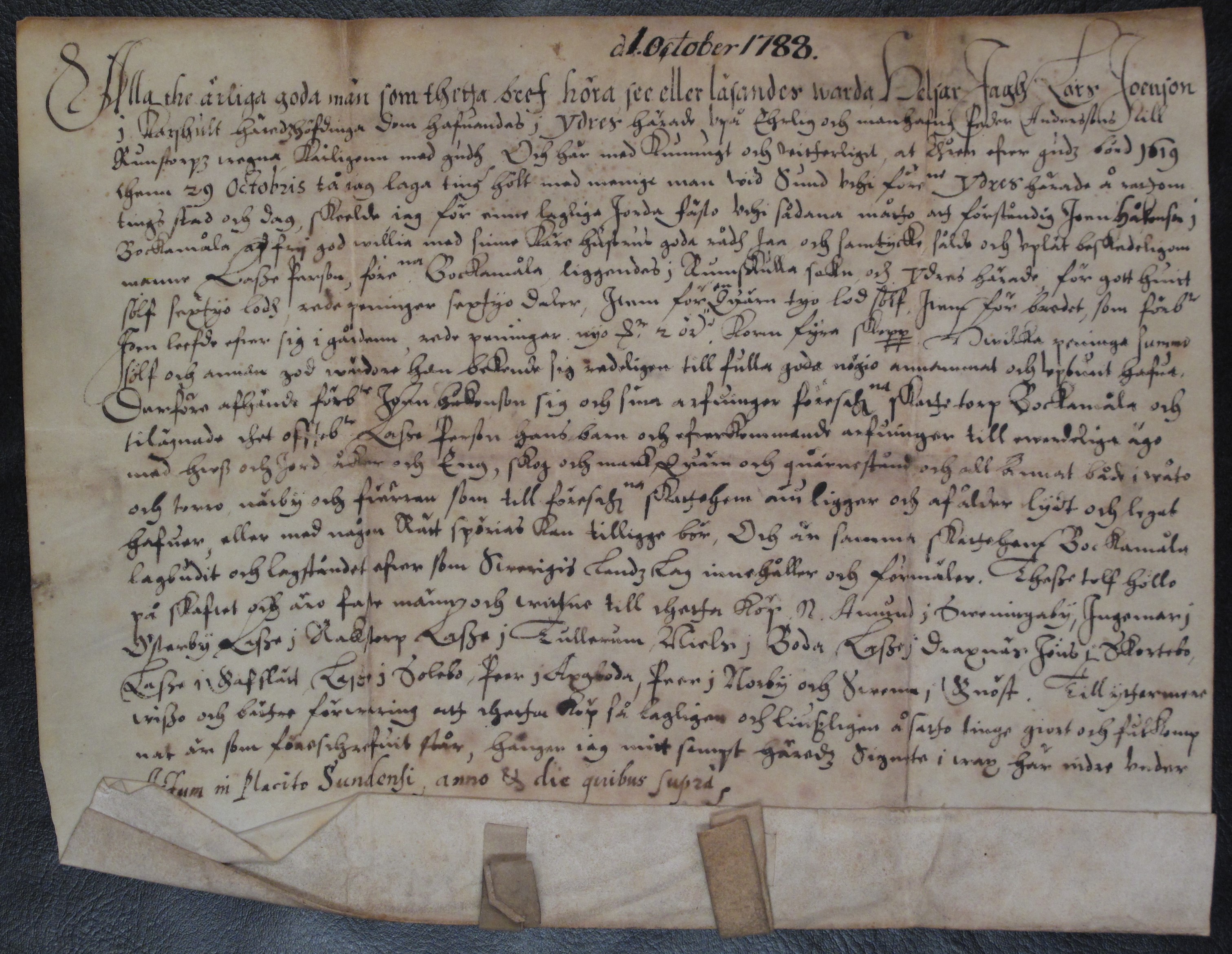 Bockem�la 1619